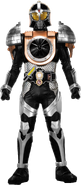 Kamen Rider Proto Gridon (Teddy T. Touchdown; Transformation from the Proto Gridon Ridewatch)