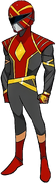Troy as Omega Red Ranger