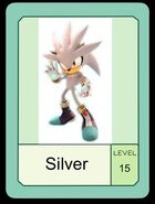 Silver the Hedgehog Pow Card