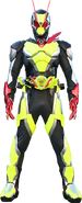 Kamen Rider Zero-Two (Proto Woz; Transformation from the Zero-Two Ridewatch)