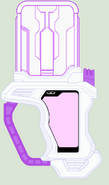 Aoi Bara no Milky Rose Gashat