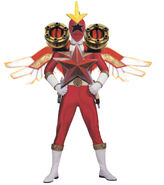 Zeo Ranger V Red (Zeo Guardian V Battlizer Mode)