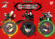 Ryuji Sakamoto/Skull Ridewatch, Ren Amamiya/Joker Ridewatch and Futaba Sakura/Oracle Ridewatch