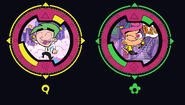 Cosmo and Wanda Yo-kai medals