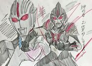 Ultraman Orb Dark Trinity