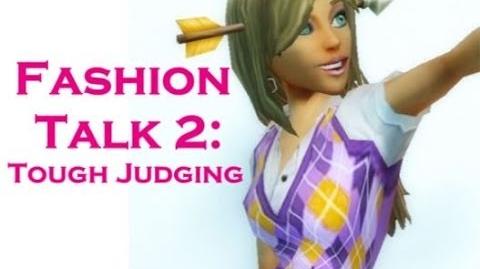 FreeRealms~Fashion Talk 2 Tough Judging