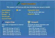 New School Angro's Vanquisher item