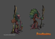 Model of the treant.