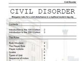 Civil Disorder