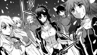 Holly, Louis, Julia, her Limiter, Kyoichi and Cassie