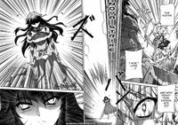 Satellizer uses her strongest attack against the phantom Kazuha