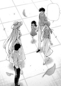 Gengo introduces Cassandra to his son's family.