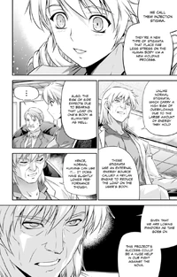 Gengo explaining the Valkyrie Project to Christine Barnett