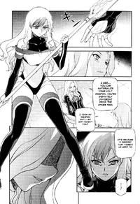 Amelia summons her Volt Weapon.