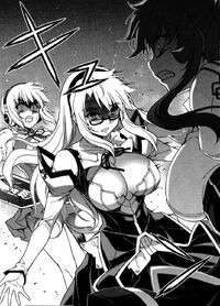 Satellizer interrupts the fight between Arnett and Charles