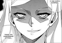 Lucy's smile, highly reminiscent of her father's.