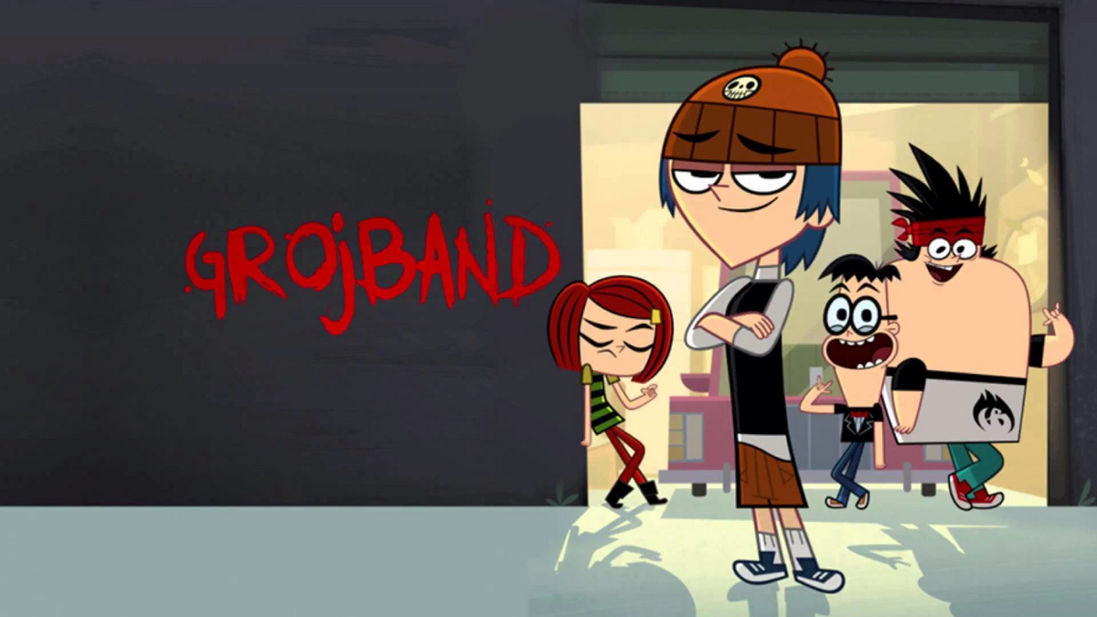 Grojband. Grojband злодей. Grojband персонажи.