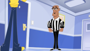 Commissioner Goldstar as a referee