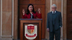 Jessica gives a press conference