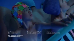 Evan and his family synchronize dance