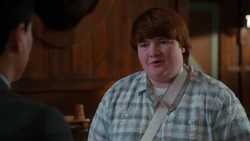 "Tennis elbow. I tried to wrestle the remote from Trish and, well, here we are... Lateral epicondylitis