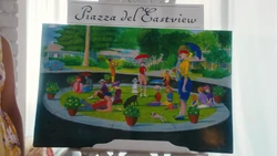 "Say buon giorno... to Piazza del Eastview. And it's more than just a traffic diversion. It is neutral territory for community bonding