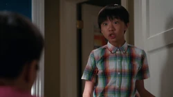 Evan speaks with Eddie after school