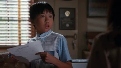 Evan is caught in the act by Jessica