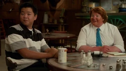 Eddie and  discuss college