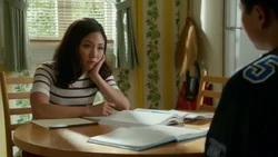 Jessica tries to get Eddie to study for the PSATs