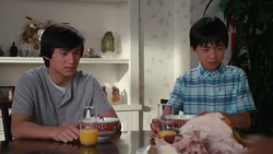 Evan is disgusted at Eddie's diet