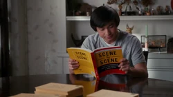 Emery reading Scene by Scene