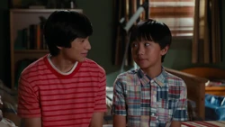 "I saw a V-word book in Eddie's room, too. But it was a magazine and sealed in plastic