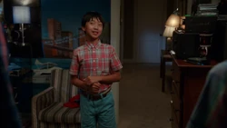 Evan suggests that they all go as him