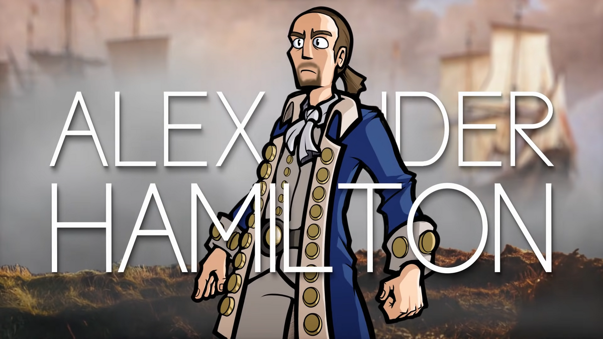 Why was alexander hamilton nicknamed little lion top