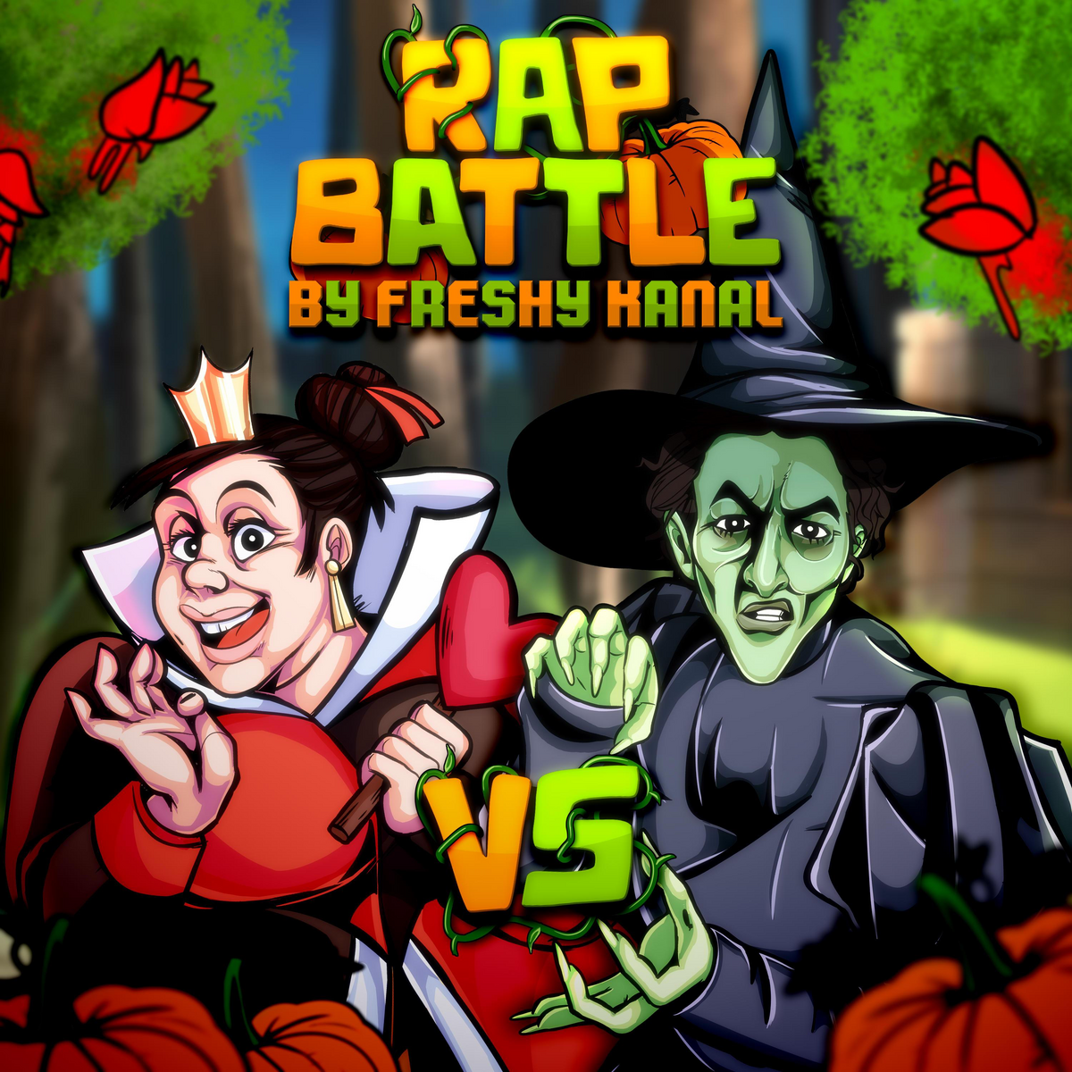 Queen Of Hearts Vs Wicked Witch Of The West Freshy Kanal Cinematic Wiki Fandom 