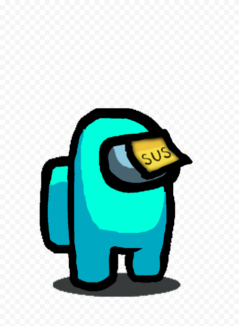 Some Among Us artwork, cyan is sus : r/AmongUs