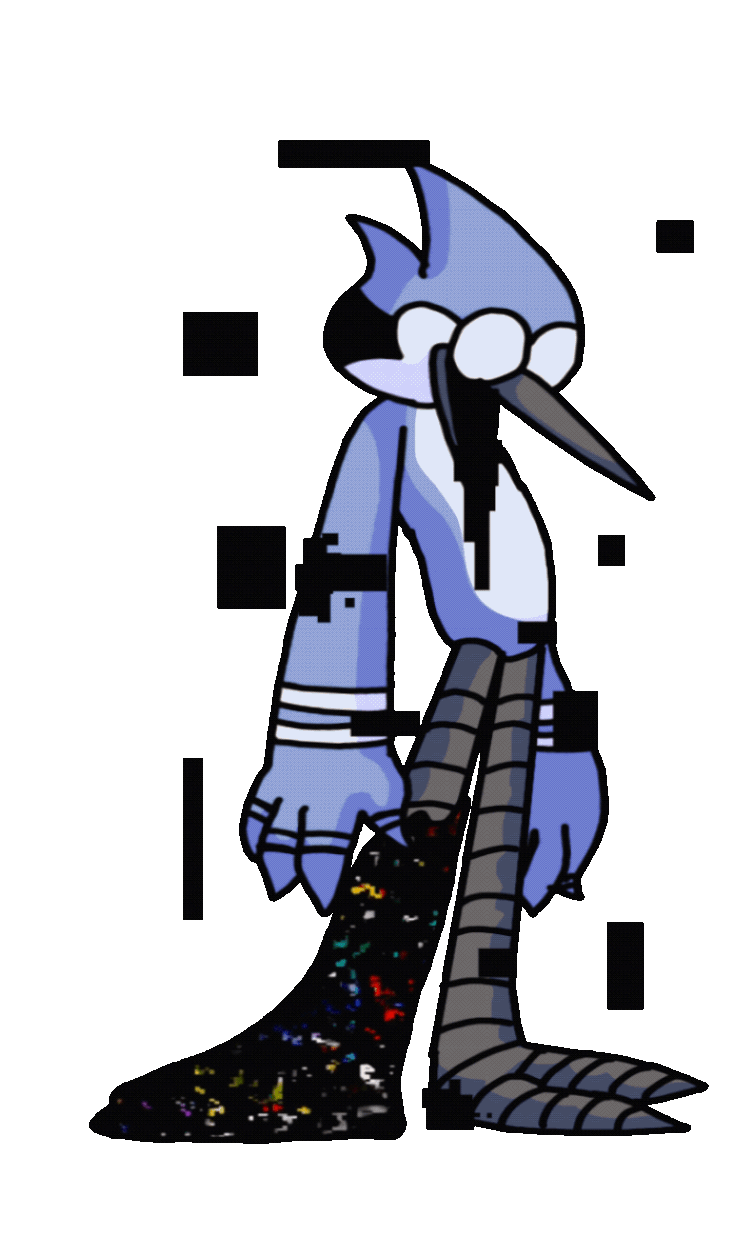 FNF) Pibby Apocalypse: Mordecai Concept 