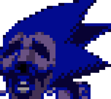 Majin sonic pixel art