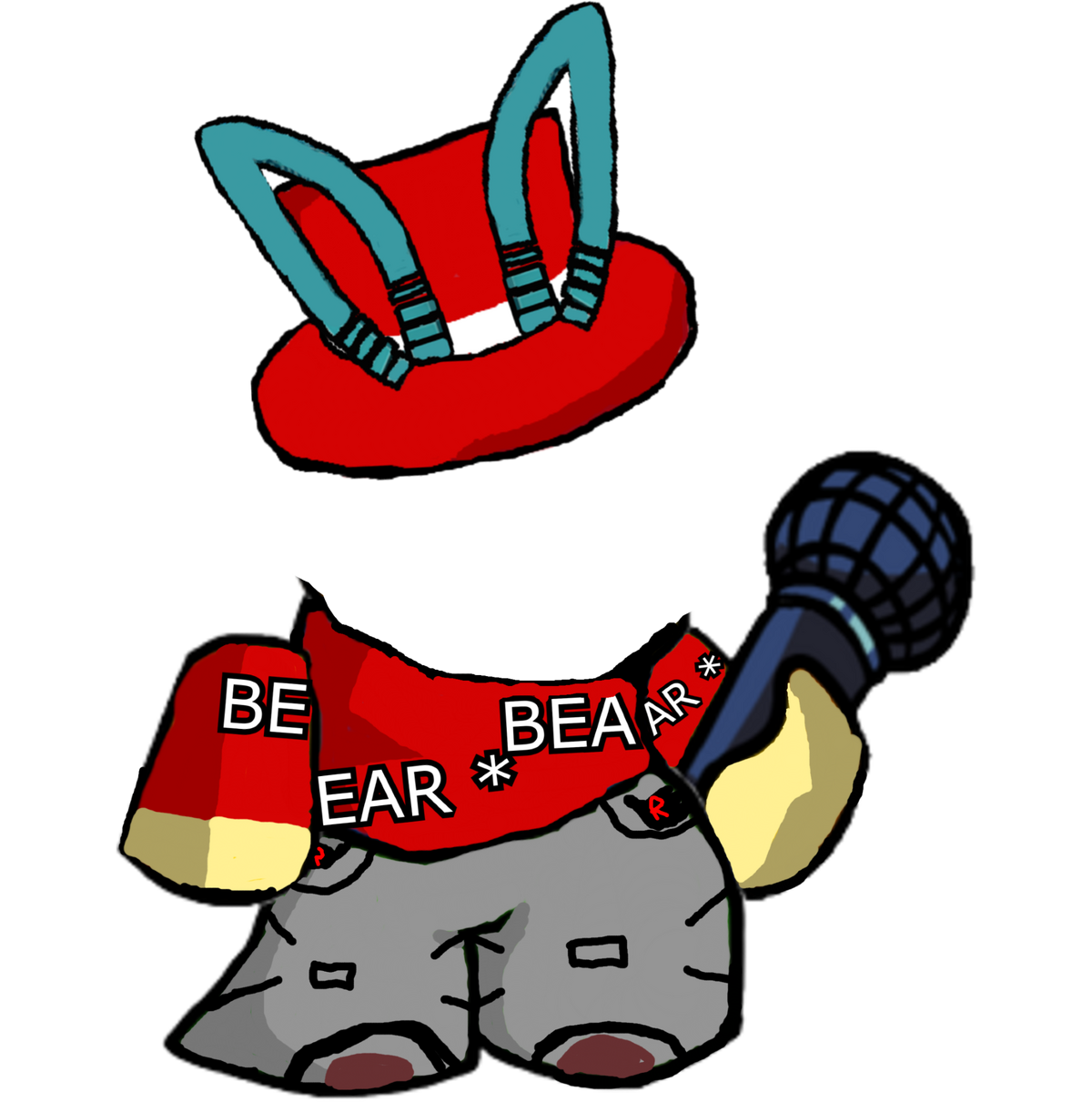 Uh- hello! Idk if this community is about only making bear skins and such  but heres some bear fanart i made!- : r/RobloxCheedamanBear