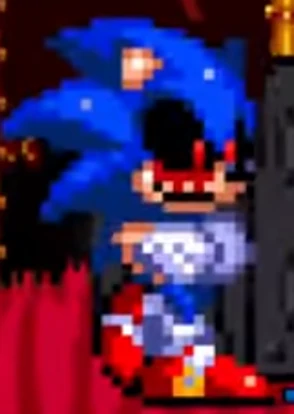 Funni Purpl Shad on Game Jolt: Sonic.exe 2011 pixel art (!don't