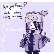 Ruv hates honey
