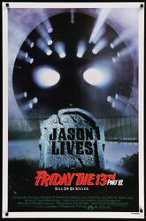 Friday the 13th Part 6 Jason Lives Cover