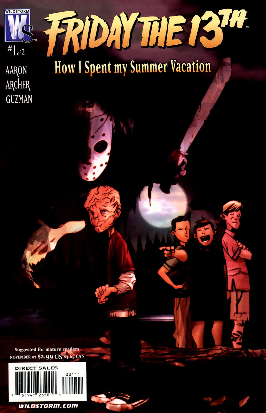 Friday the 13th How I Spent My Summer Vacation Issue 1 Friday the