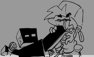 Boyfriend Gets Strangled By Minecraft Steve