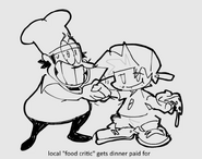 Boyfriend and Peppino Spaghetti from Pizza Tower by evilsk8r on Newgrounds.