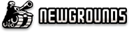 An alternate Newgrounds logo (seen in the Medals page).