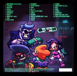 Friday Night Funkin' CD Cover Vol. 1 by PhantomArcade on Newgrounds