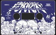 FNF cassette tape art by PhantomArcade and brekkist
