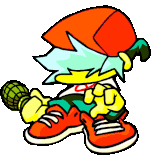 FNF BF hit hair blowing